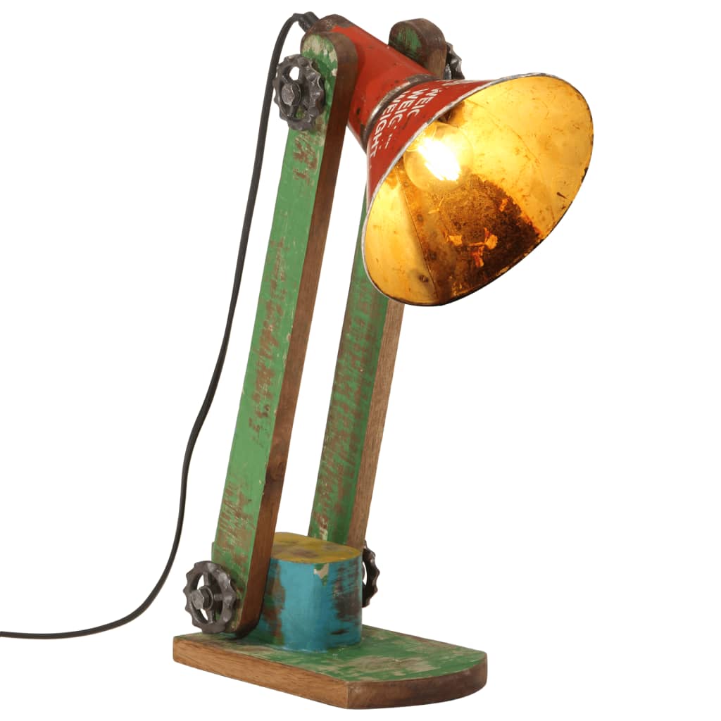 Lampe de bureau 25 W multicolore 23x13x52 cm E27