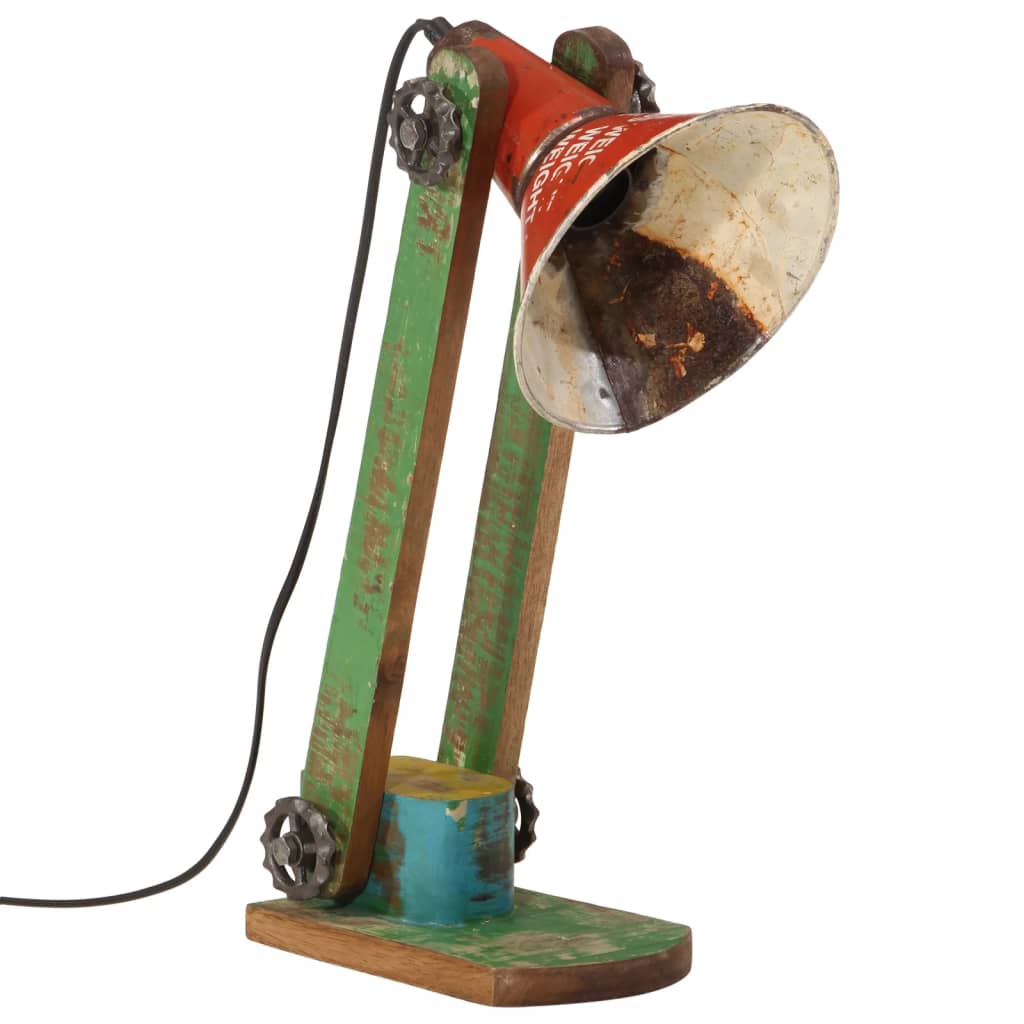 Lampe de bureau 25 W multicolore 23x13x52 cm E27