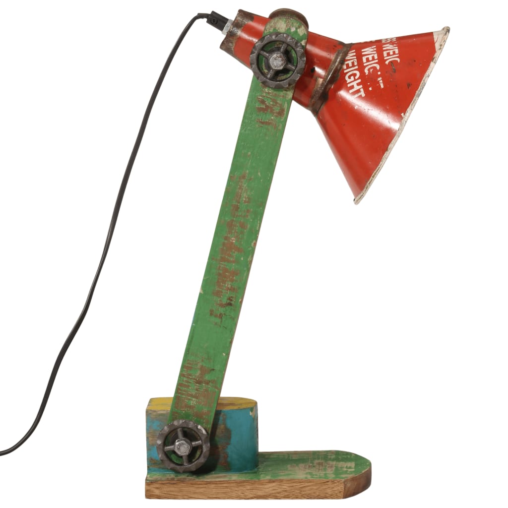 Lampe de bureau 25 W multicolore 23x13x52 cm E27