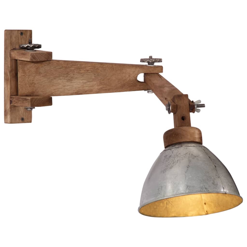 Wall Lamp 25W Vintage Silver E27