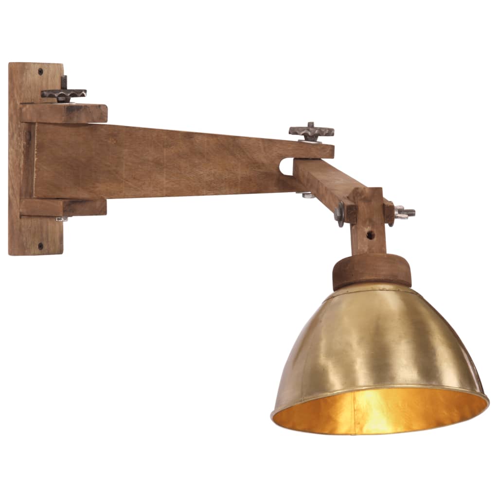 Wall light 25 W antique brass E27