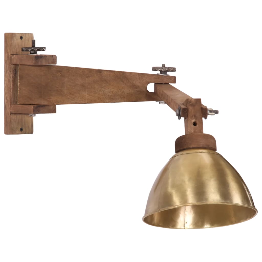 Wall light 25 W antique brass E27