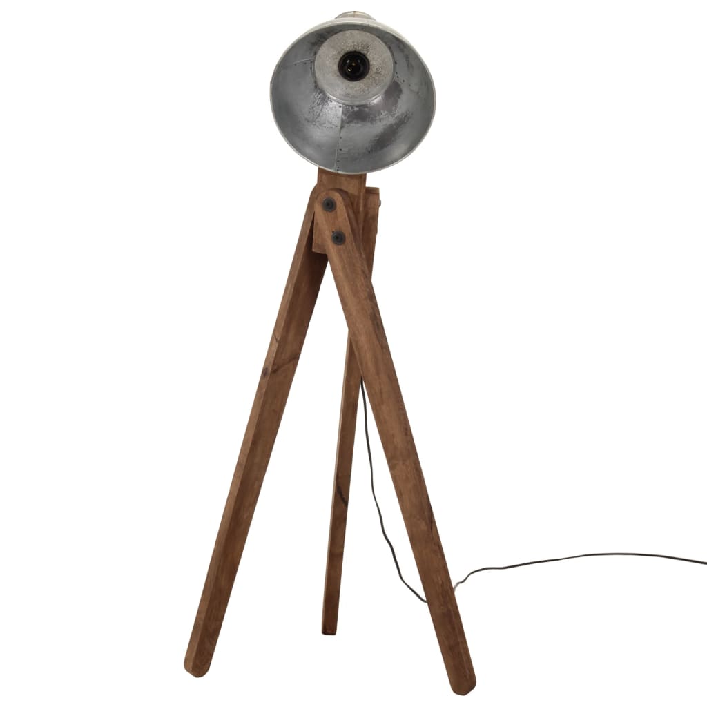 Lampadaire 25 W Vintage Argenté 45x45x120 cm E27