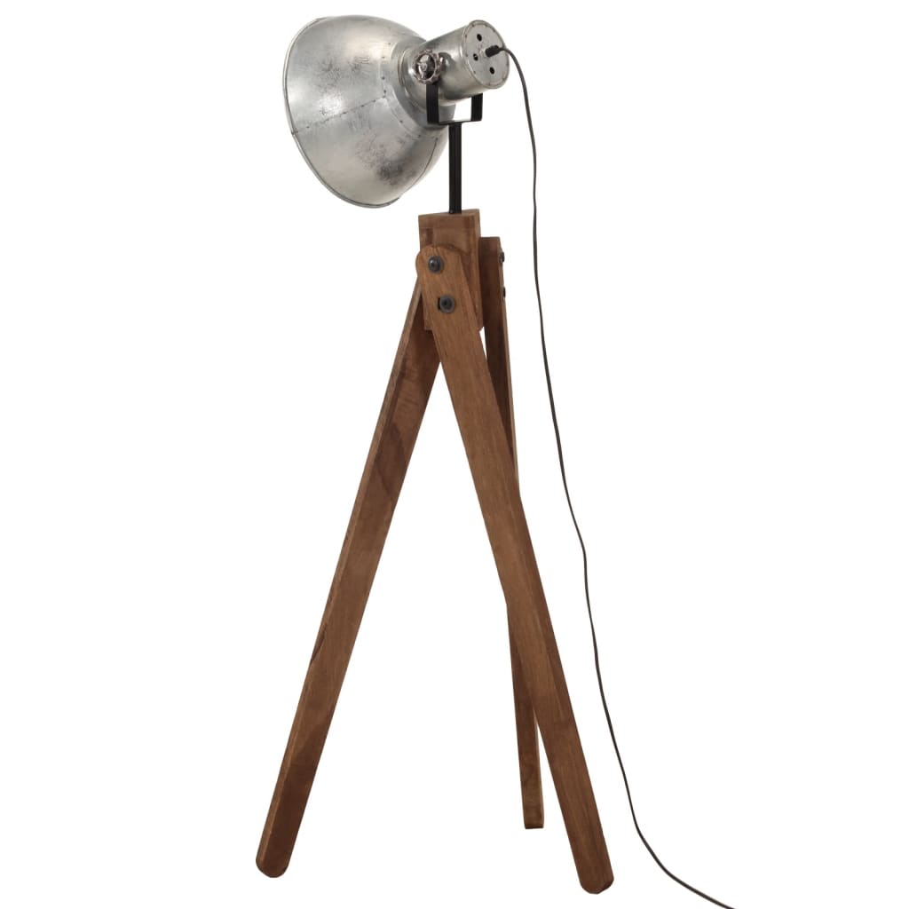 Lampadaire 25 W Vintage Argenté 45x45x120 cm E27