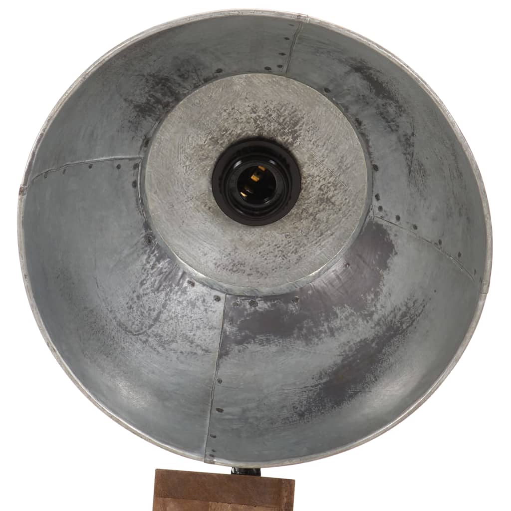 Lampadaire 25 W Vintage Argenté 45x45x120 cm E27