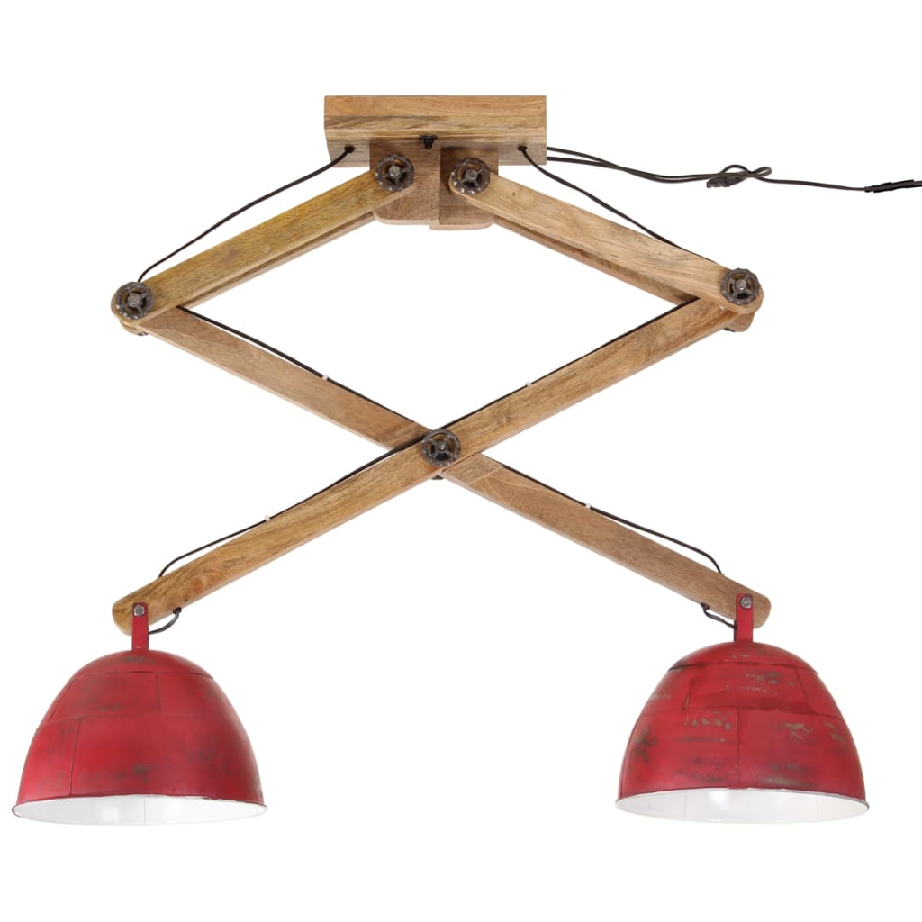 Ceiling light 25 W Red 29x18x85 cm E27