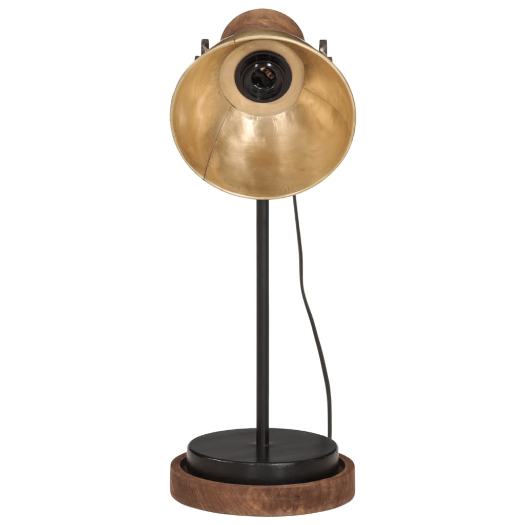 Desk Lamp 25W Antique Brass 17x17x50 cm E27