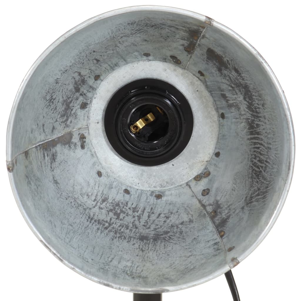 Desk Lamp 25W Vintage Silver 18x18x60 cm E27
