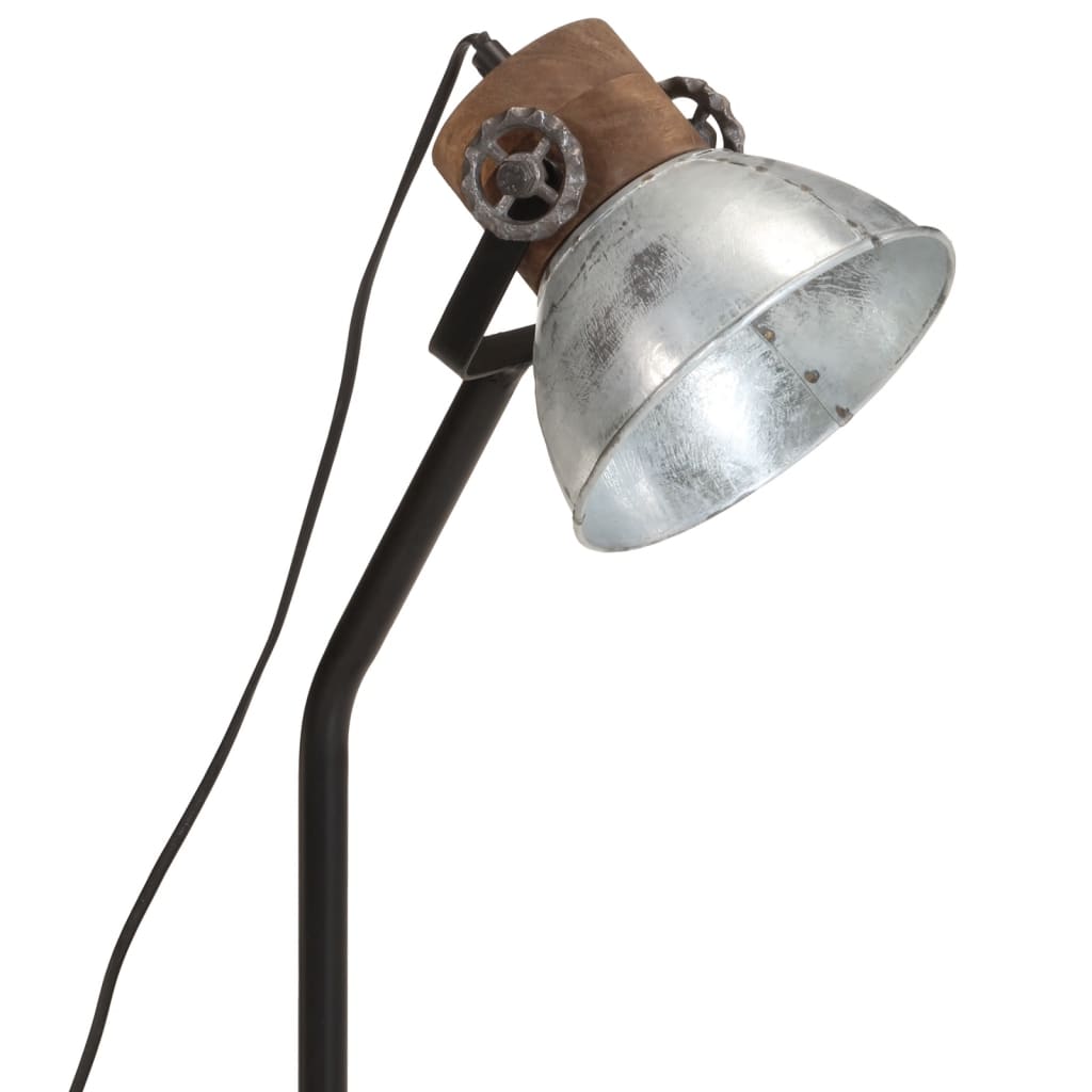 Desk Lamp 25W Vintage Silver 18x18x60 cm E27