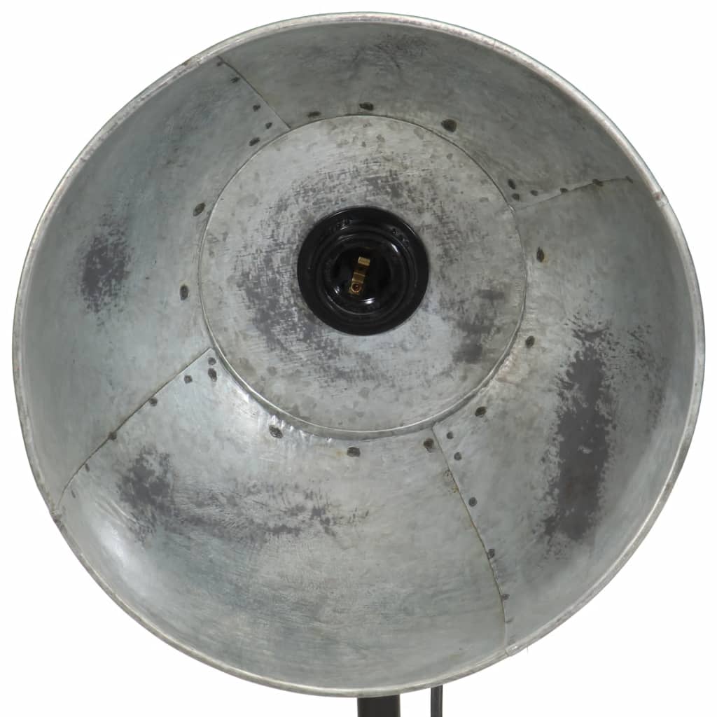 Lampadaire 25 W Vintage Argenté 30x30x100-150 cm E27