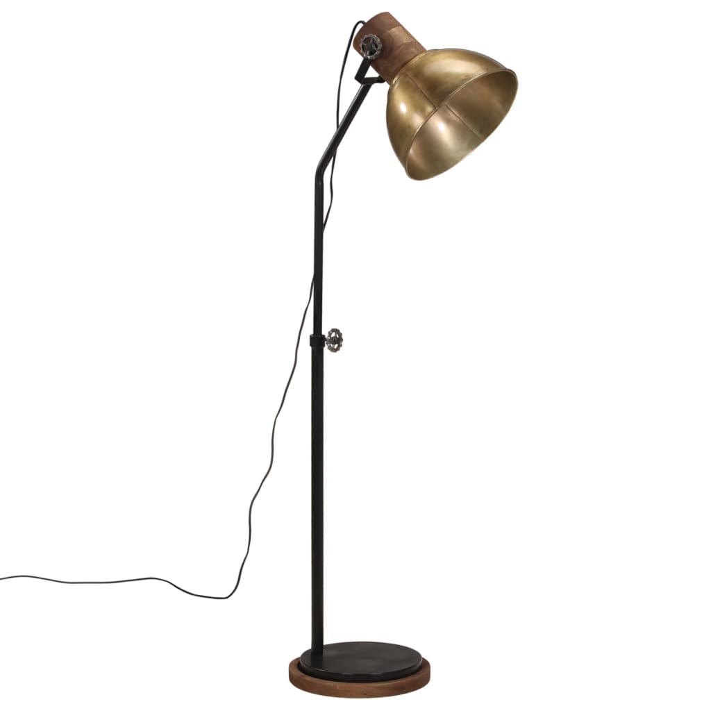 Lampadaire 25 W Laiton antique 30x30x100-150 cm E27