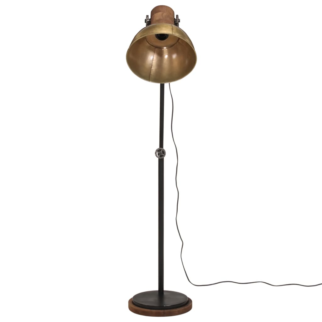 Lampadaire 25 W Laiton antique 30x30x100-150 cm E27