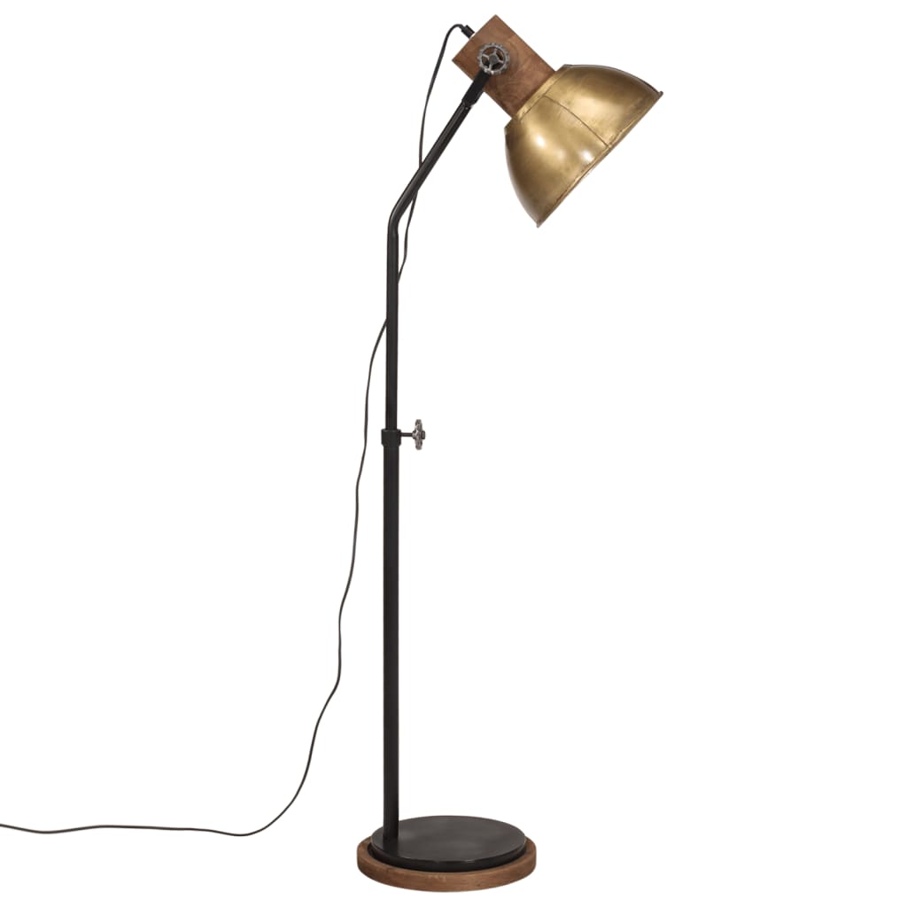 Lampadaire 25 W Laiton antique 30x30x100-150 cm E27