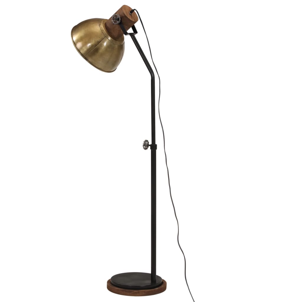 Lampadaire 25 W Laiton antique 30x30x100-150 cm E27
