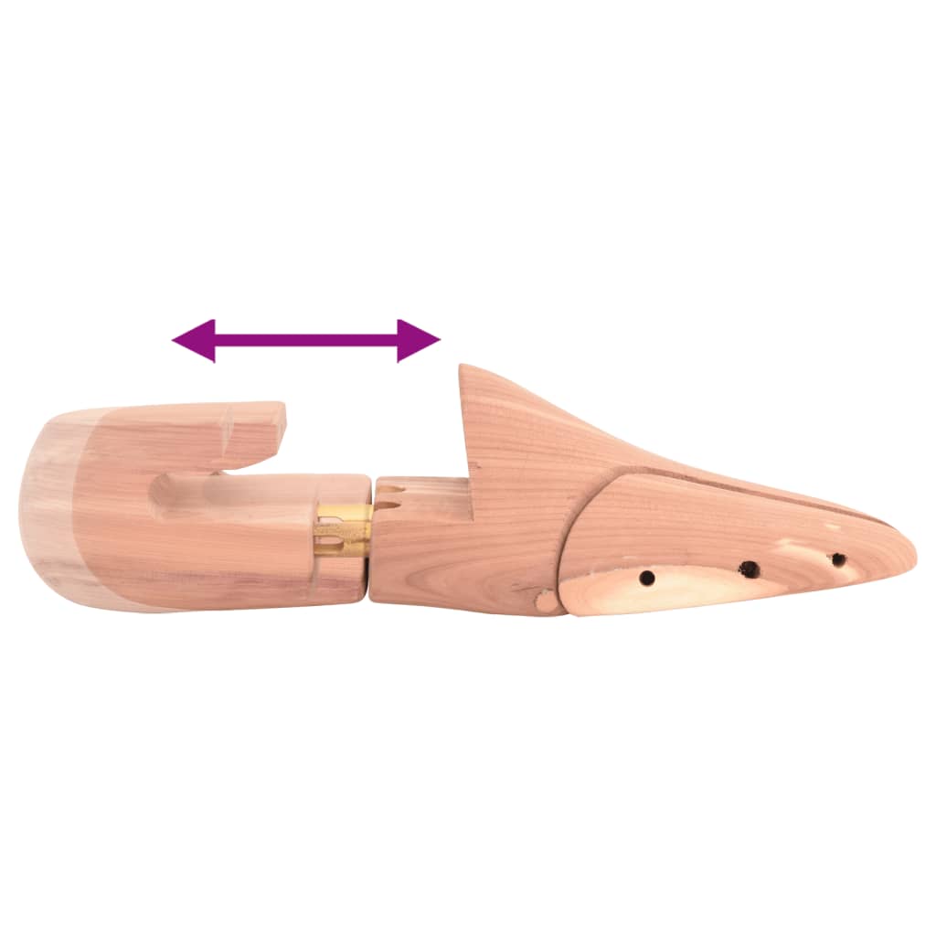 Shoe trees with shoehorn EU 36-37 Solid Cedar Wood