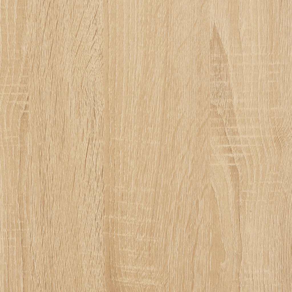Desk Sonoma Oak 141x141x75 cm Engineered Wood