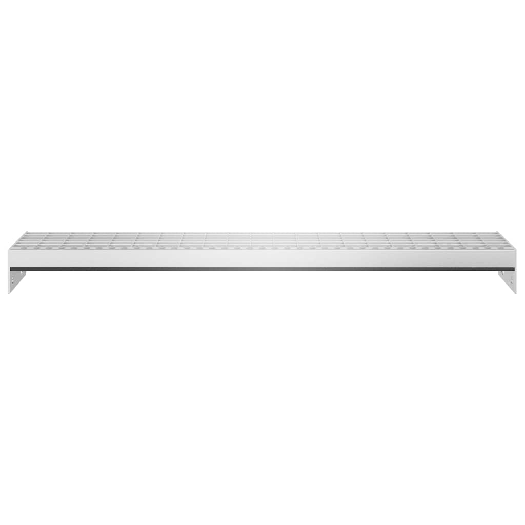 Grating Stair Tread 80x24x7 cm Galvanized Steel