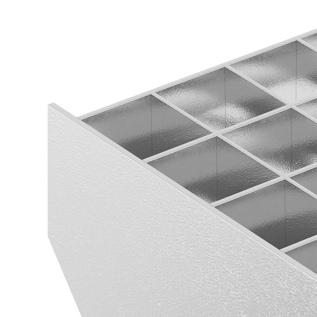 Grating Stair Tread 80x24x7 cm Galvanized Steel