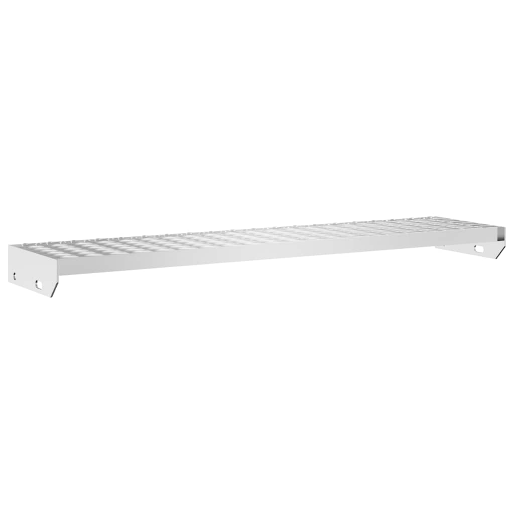 Grating Stair Tread 100x24x7 cm Galvanized Steel
