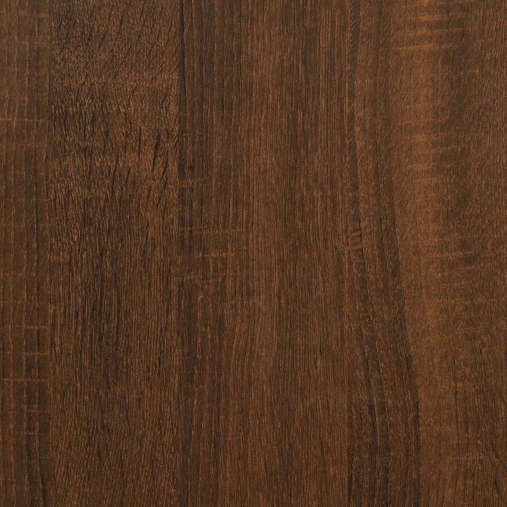 Hundekäfig im Möbelstil Braun Eichen-Optik 45x62x59 cm