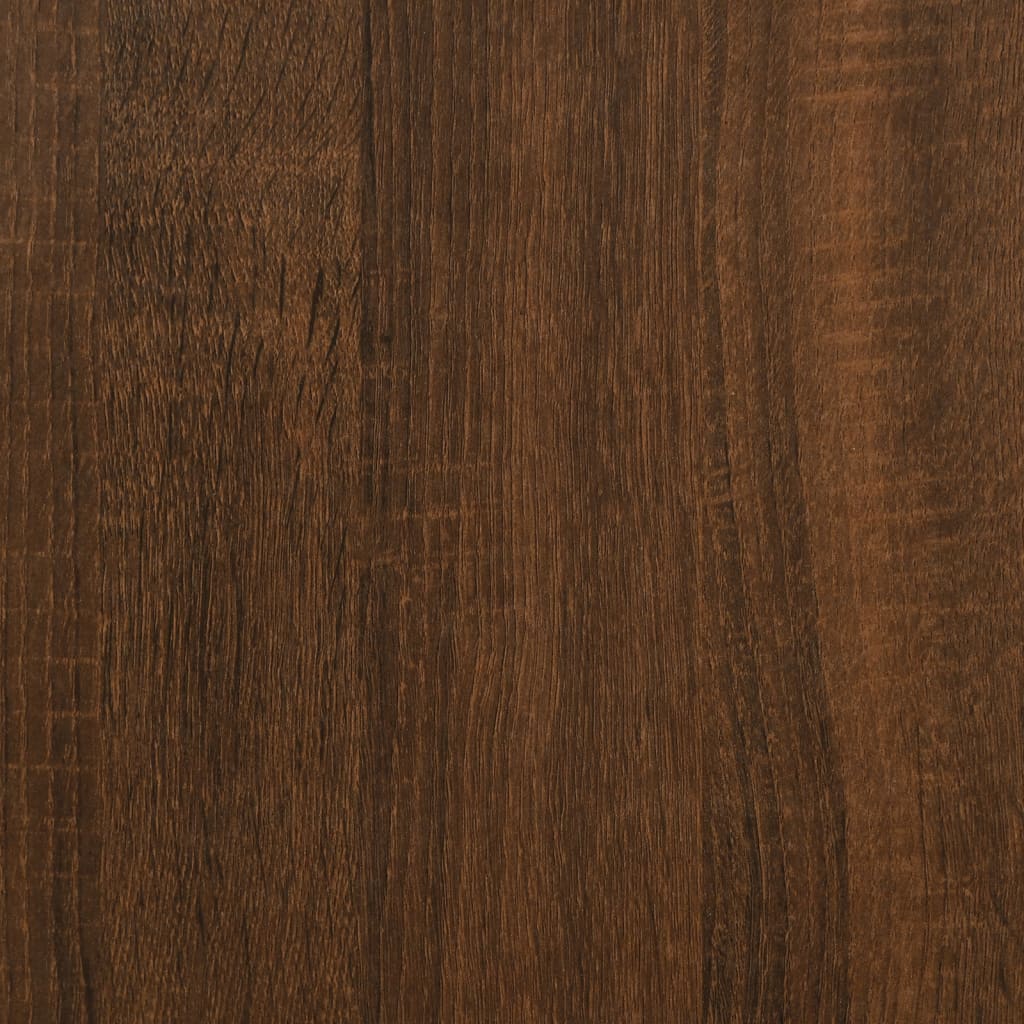 Hundekäfig im Möbelstil Braun Eichen-Optik 64,5x80x71 cm