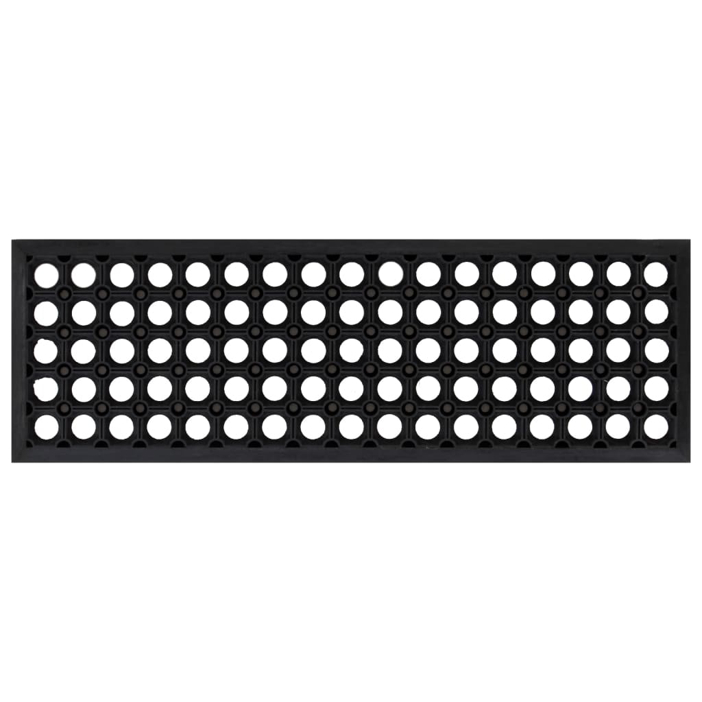 Tapis de marches 5 p. 25x75 cm caoutchouc