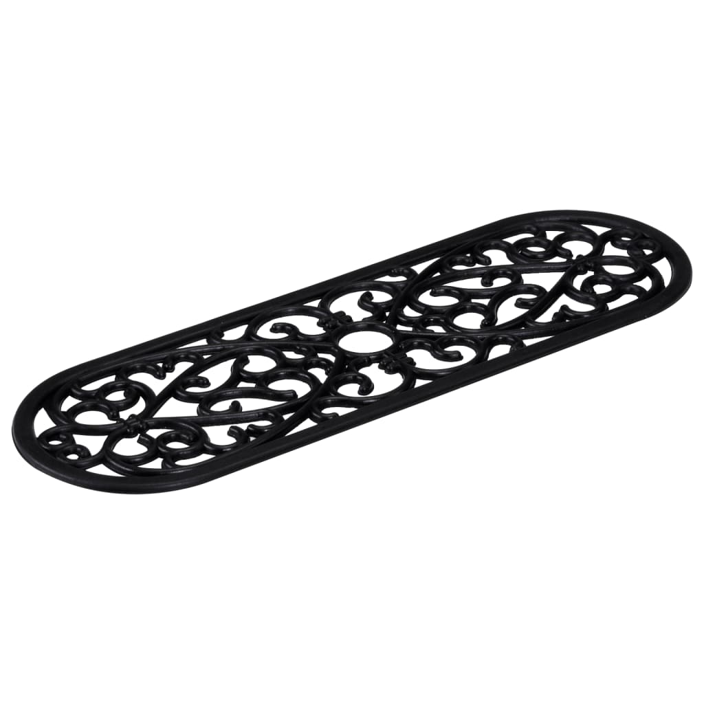 Tapis de marche 5 pièces 25x75 cm Caoutchouc