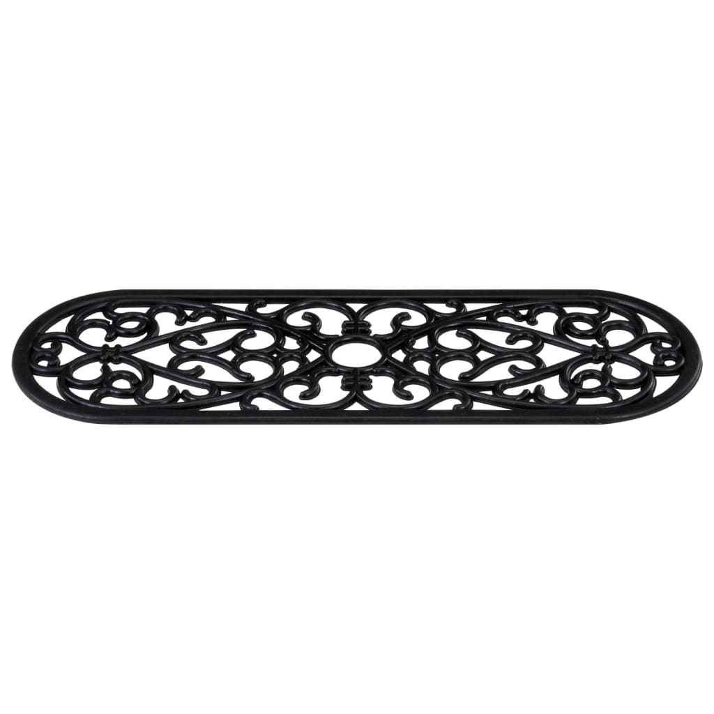 Tapis de marche 5 pièces 25x75 cm Caoutchouc