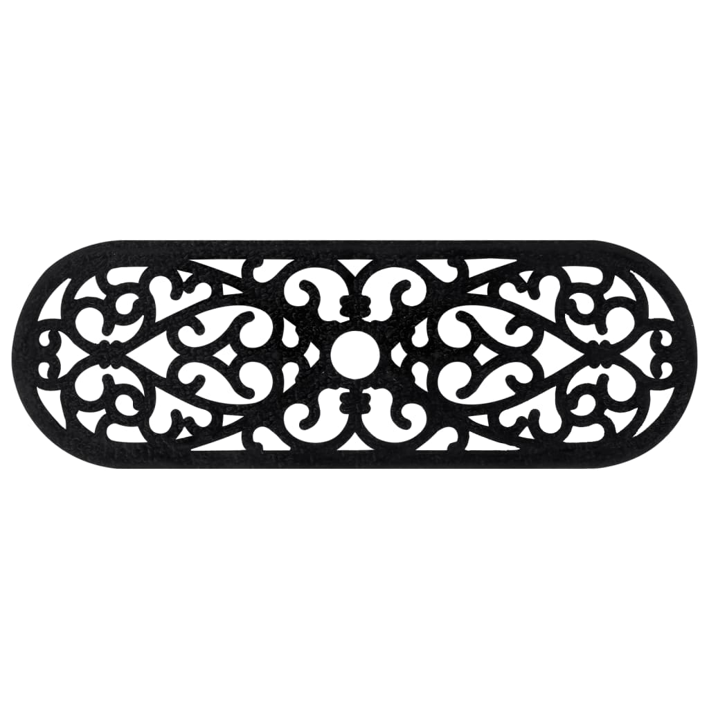 Tapis de marche 5 pièces 25x75 cm Caoutchouc