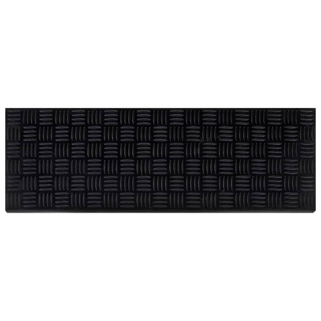 Tapis de marche 10 pcs 25x75 cm Caoutchouc