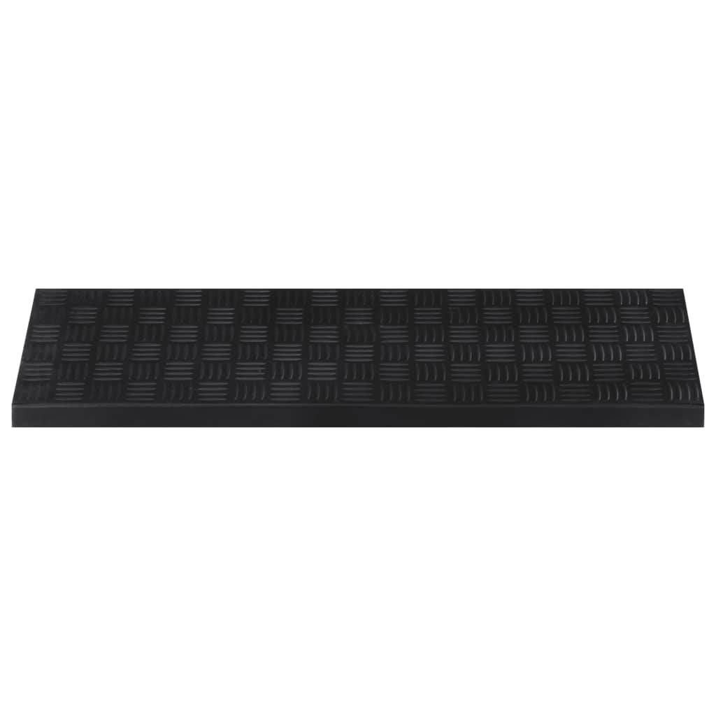 Tapis de marche 10 pcs 25x75 cm Caoutchouc