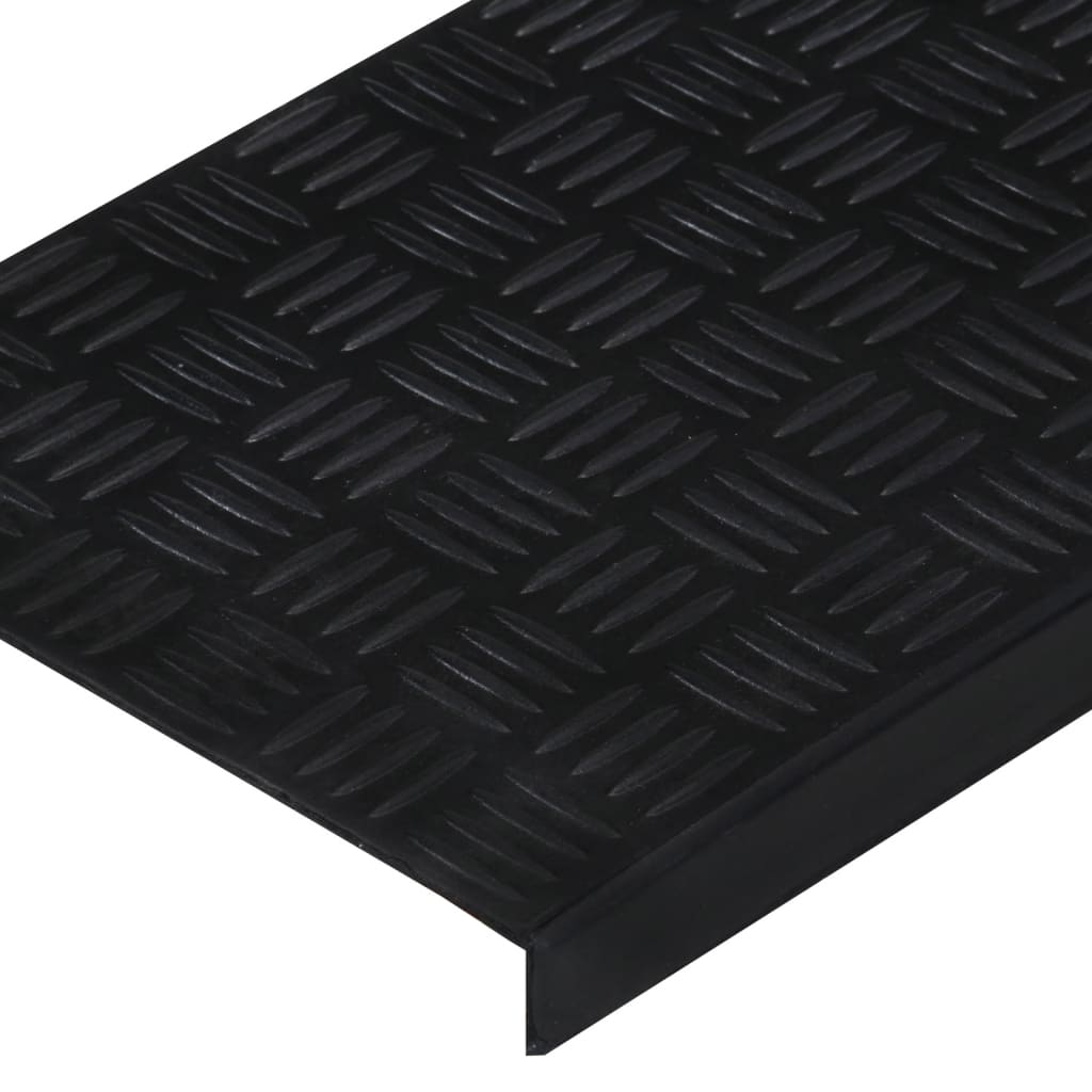 Tapis de marche 10 pcs 25x75 cm Caoutchouc