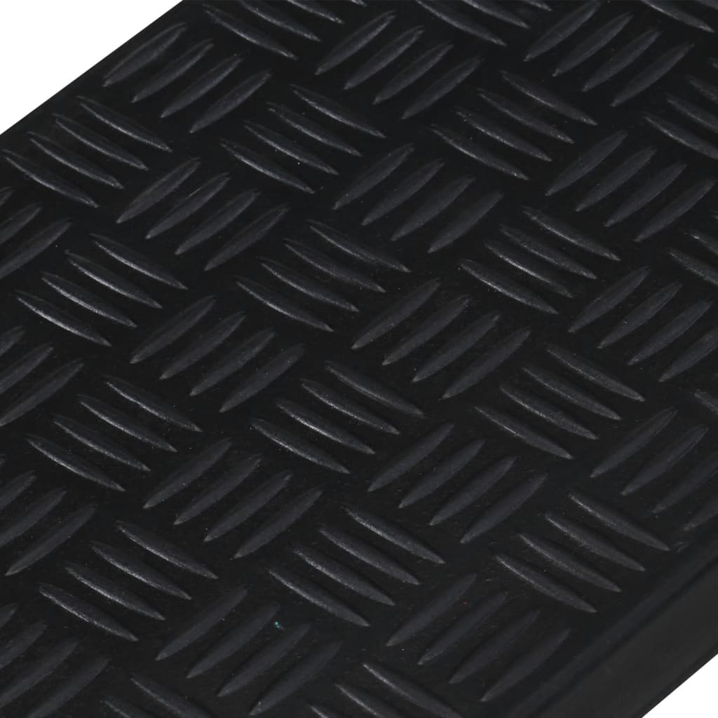 Tapis de marche 10 pcs 25x75 cm Caoutchouc