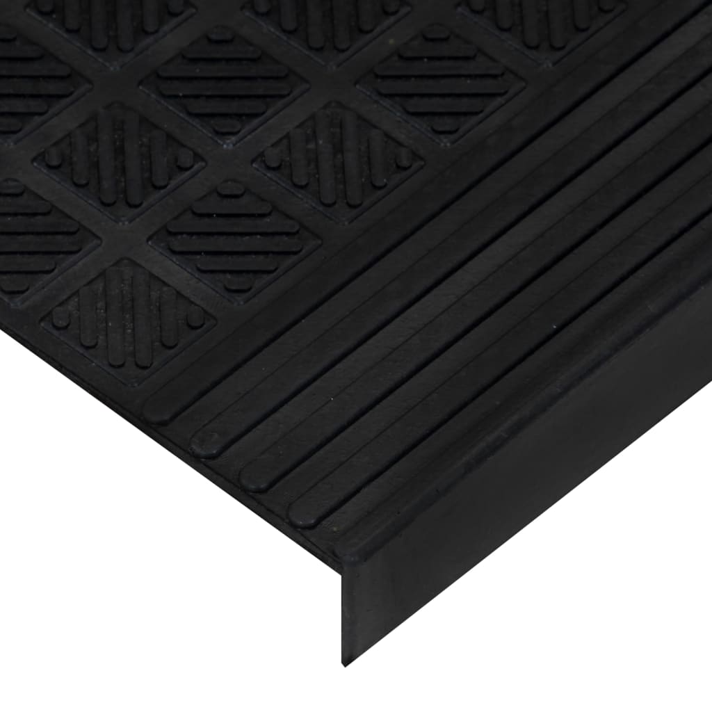 Stair Mats 5 pcs. 25x75 cm Rubber