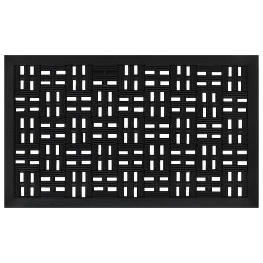 Doormat Rectangular 45x75 cm Rubber