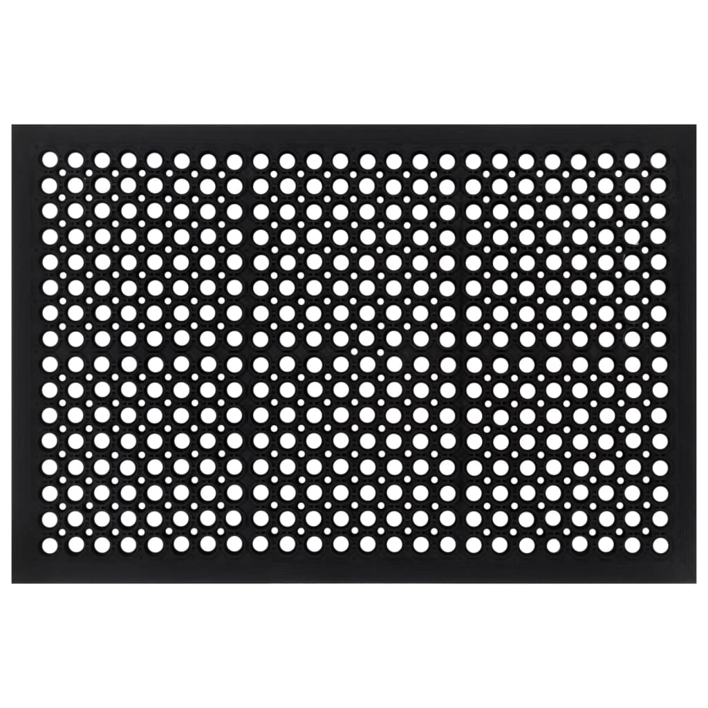 Doormat Rectangular 60x90 cm Rubber