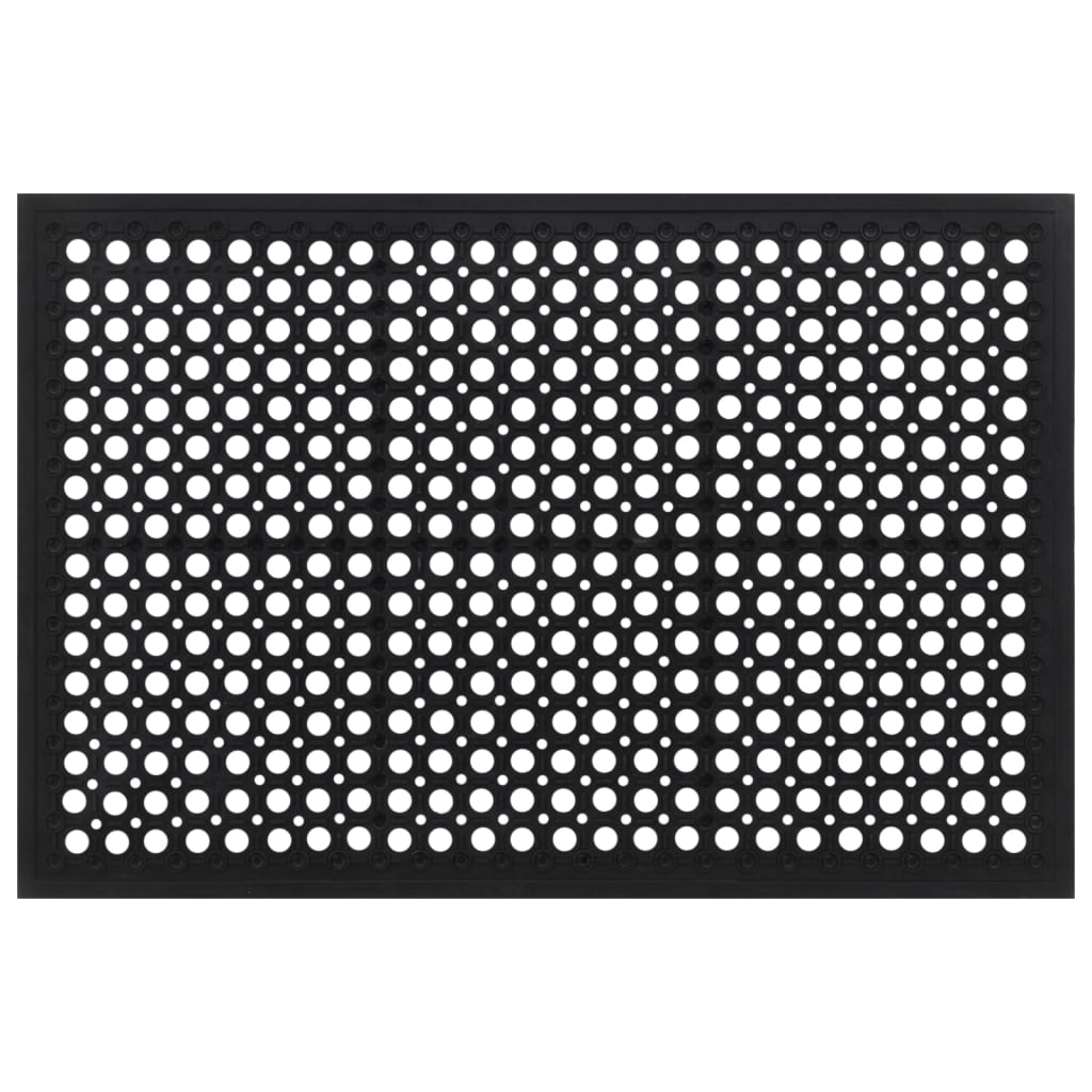 Doormat Rectangular 60x90 cm Rubber