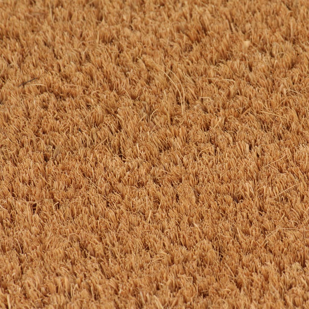 Paillasson Nature 80x100 cm Fibre de coco Tufté