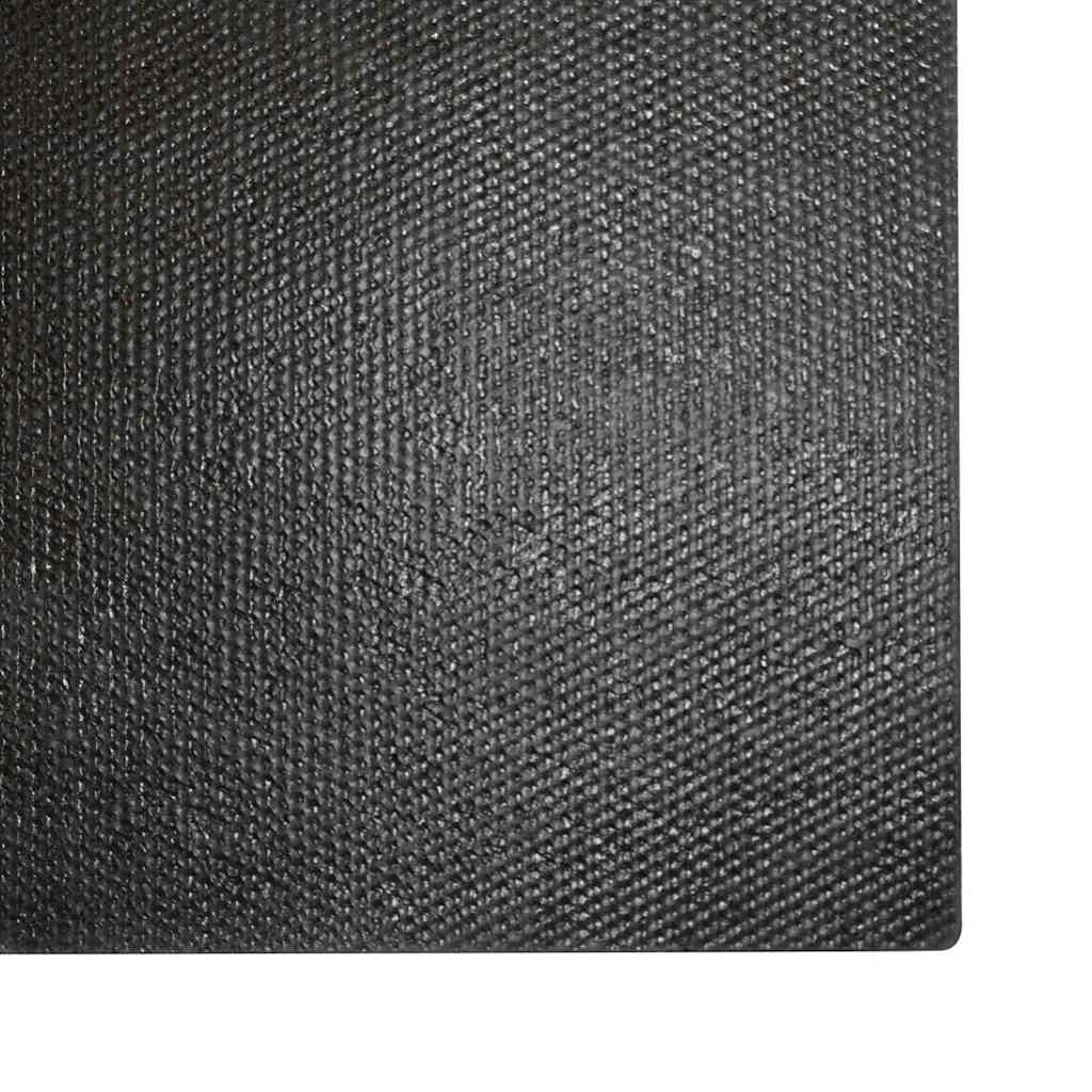 Doormat Black 40x60 cm Coir Tufted