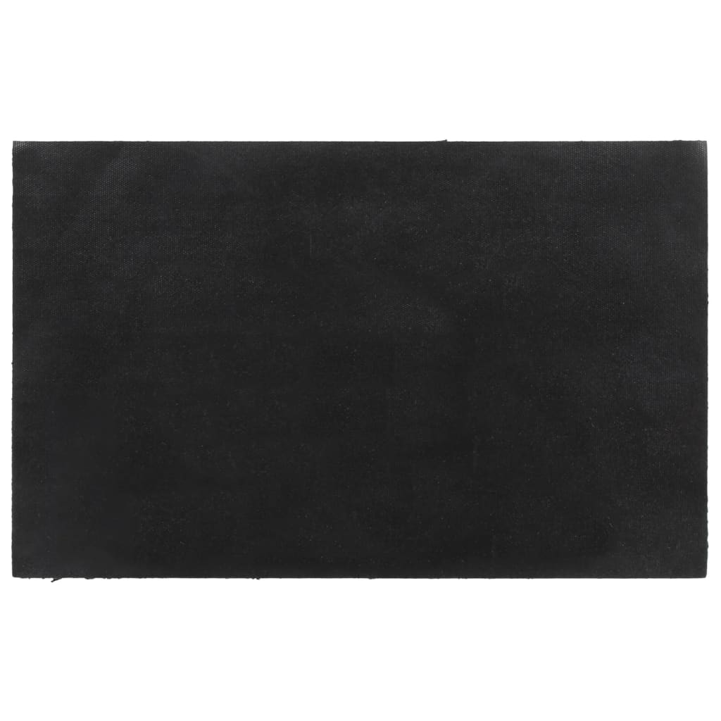 Doormat Dark Grey 50x80 cm Coir Tufted