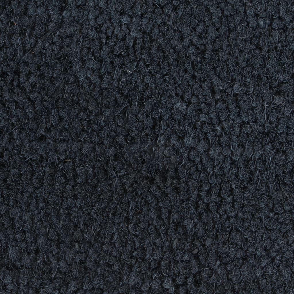 Doormat Dark Grey 80x100 cm Coir Tufted