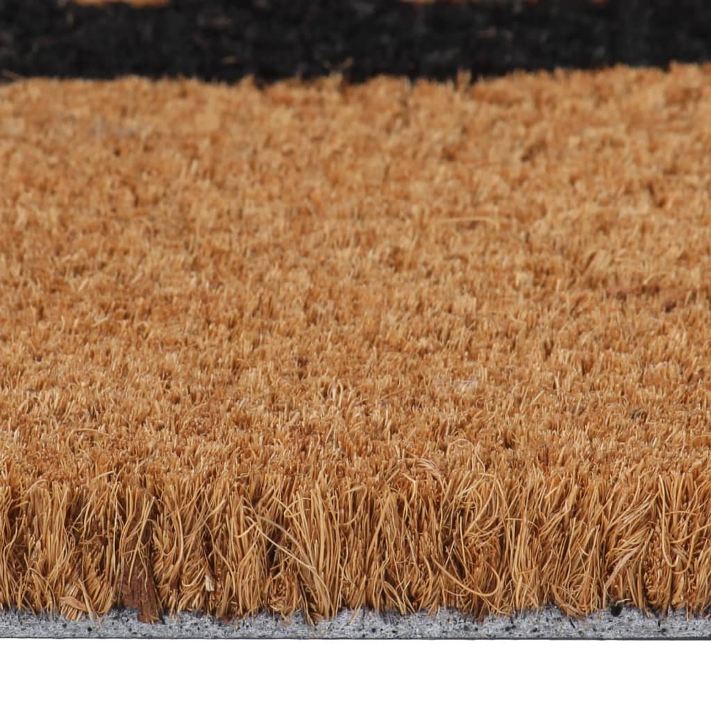 Natural Doormat 45x75 cm Tufted Coir