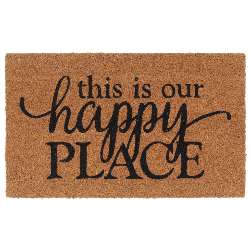 Natural Doormat 45x75 cm Tufted Coir