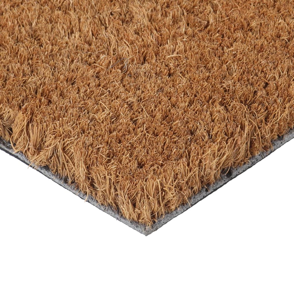 Natural Doormat 45x75 cm Tufted Coir