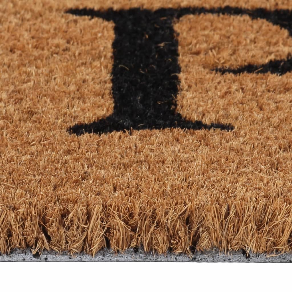 Natural Doormat 45x75 cm Tufted Coir
