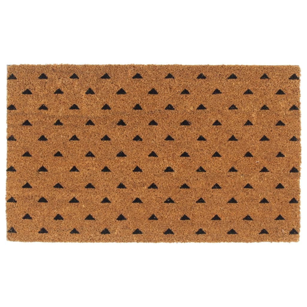 Paillasson Nature 45x75 cm Fibre de Coco Tufté