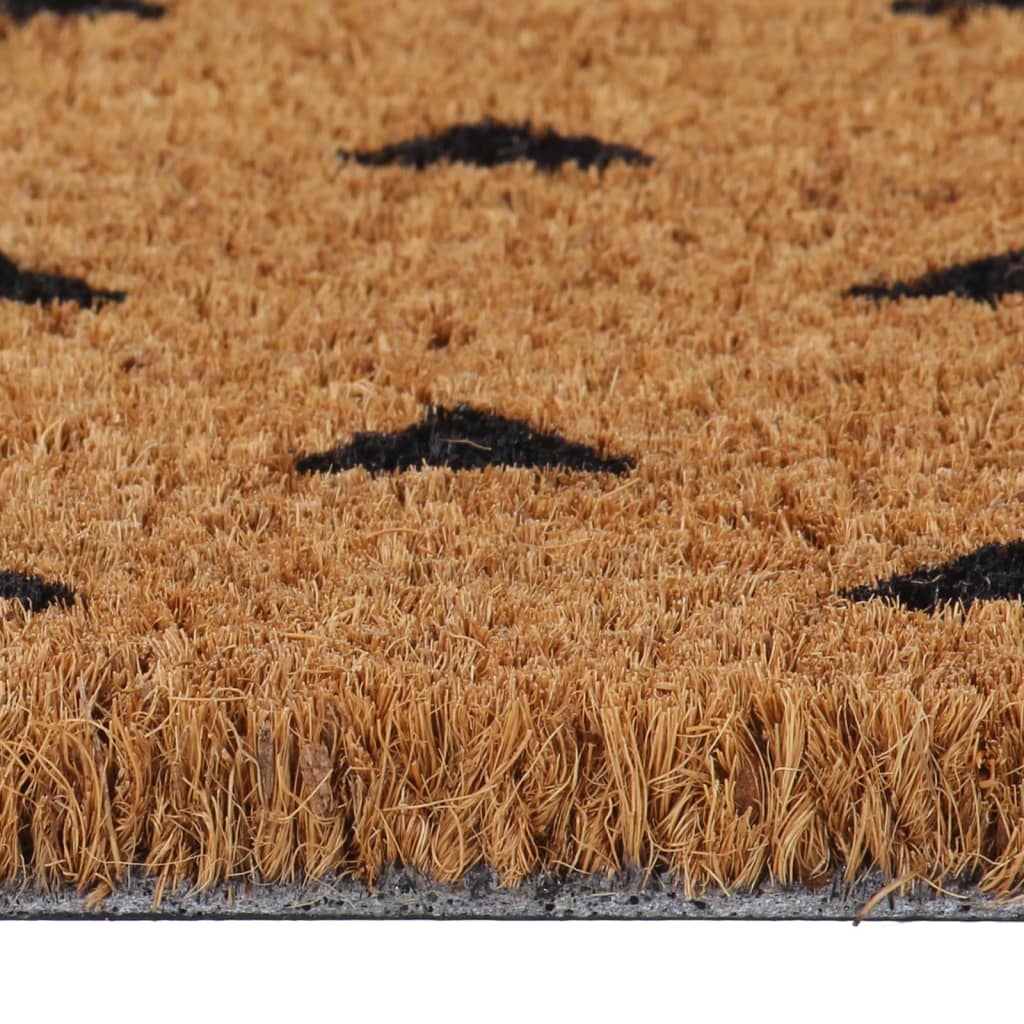Paillasson Nature 45x75 cm Fibre de Coco Tufté