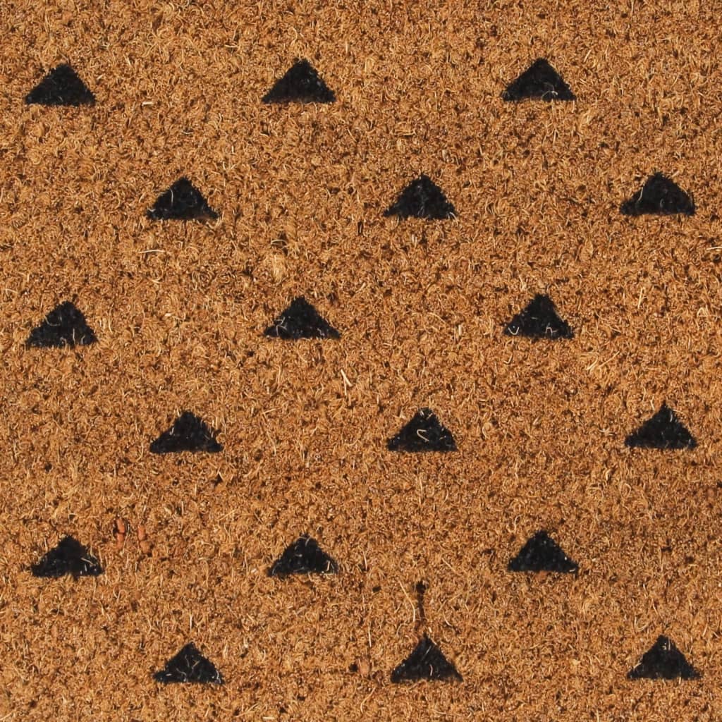 Paillasson Nature 45x75 cm Fibre de Coco Tufté