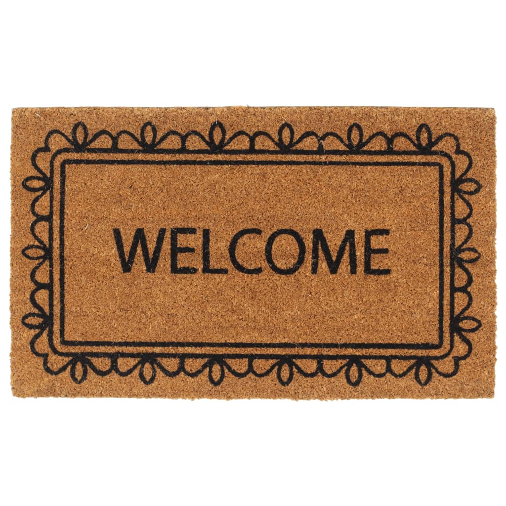 Natural Doormat 45x75 cm Tufted Coir
