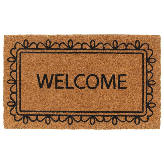 Natural Doormat 45x75 cm Tufted Coir